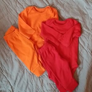 Primary - 2 Bodysuit and Pant Sets